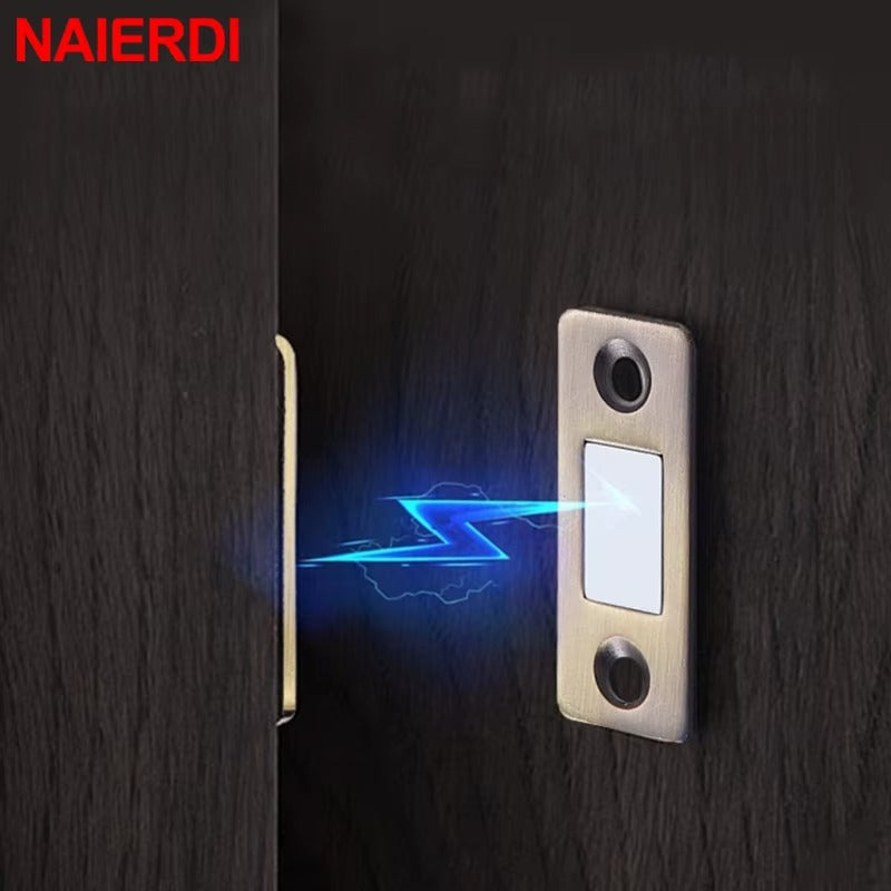 Hidden Door Closer Magnetic Latch 2 Pcs Set