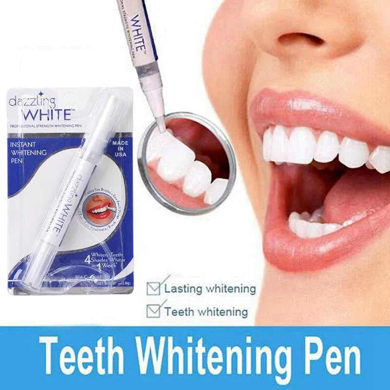 Teeth Whitening Bundle: V34 Colour Corrector Serum + Dazzling White Pen
