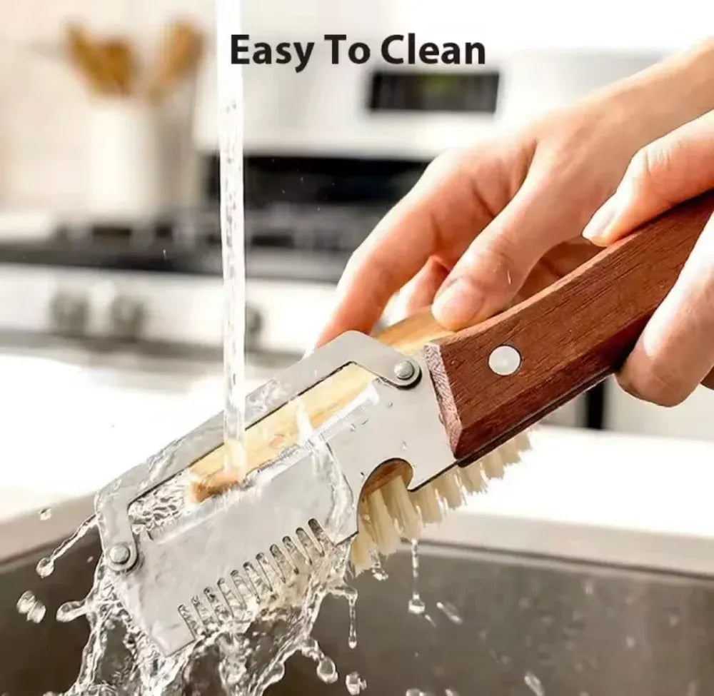 3 In 1 Vegetables Peeler With Wooden Handle