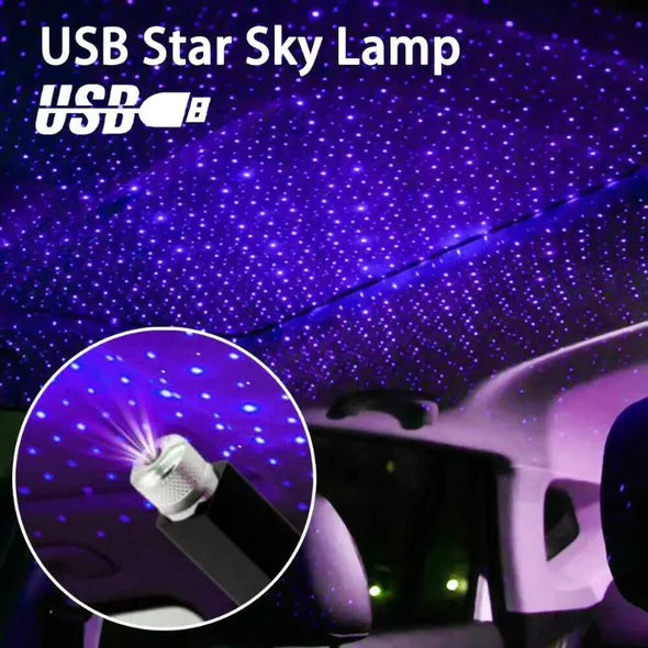 USB Night Atmosphere Car Light