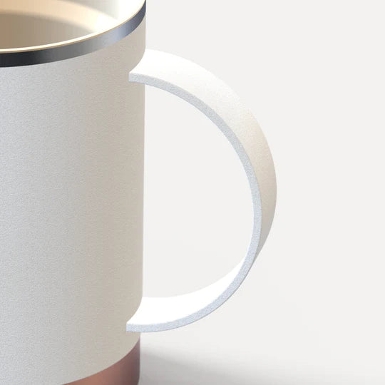 Stainless Steel 400 ml Insulated Coffee Mug with Handle