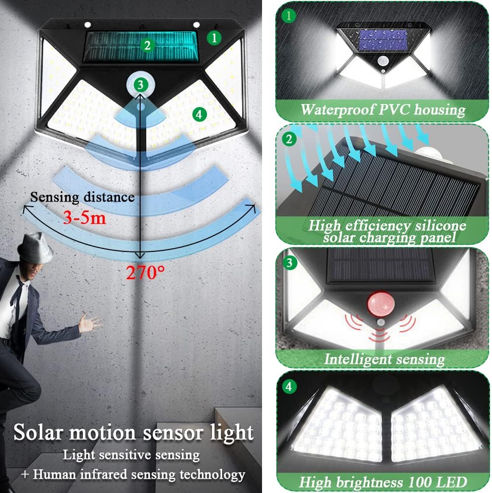 LED Solar Lamp Outdoor