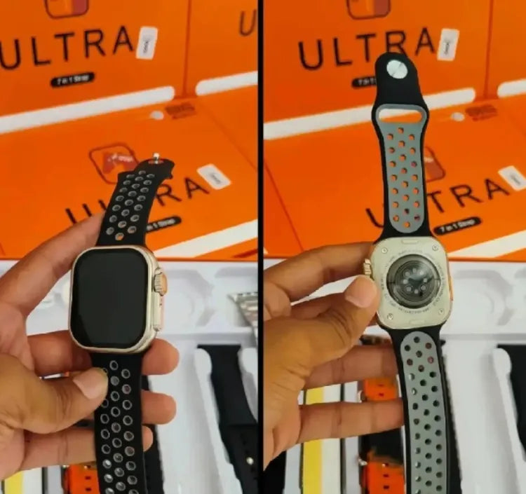 Y20 Ultra 7 in 1 Smart Watch - (7 FREE Watch Straps)
