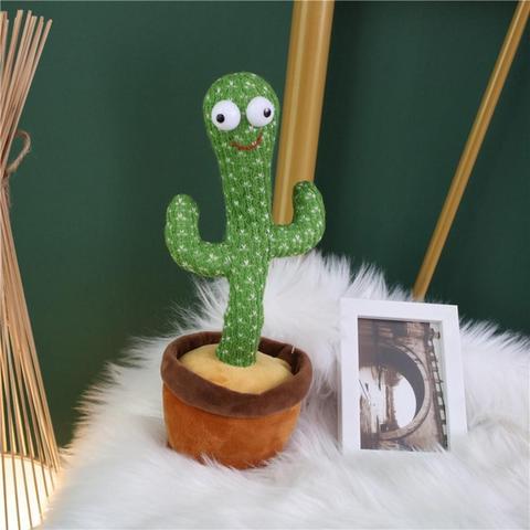 Dancing Cactus Toy with Music & Light - (FREE Delivery)