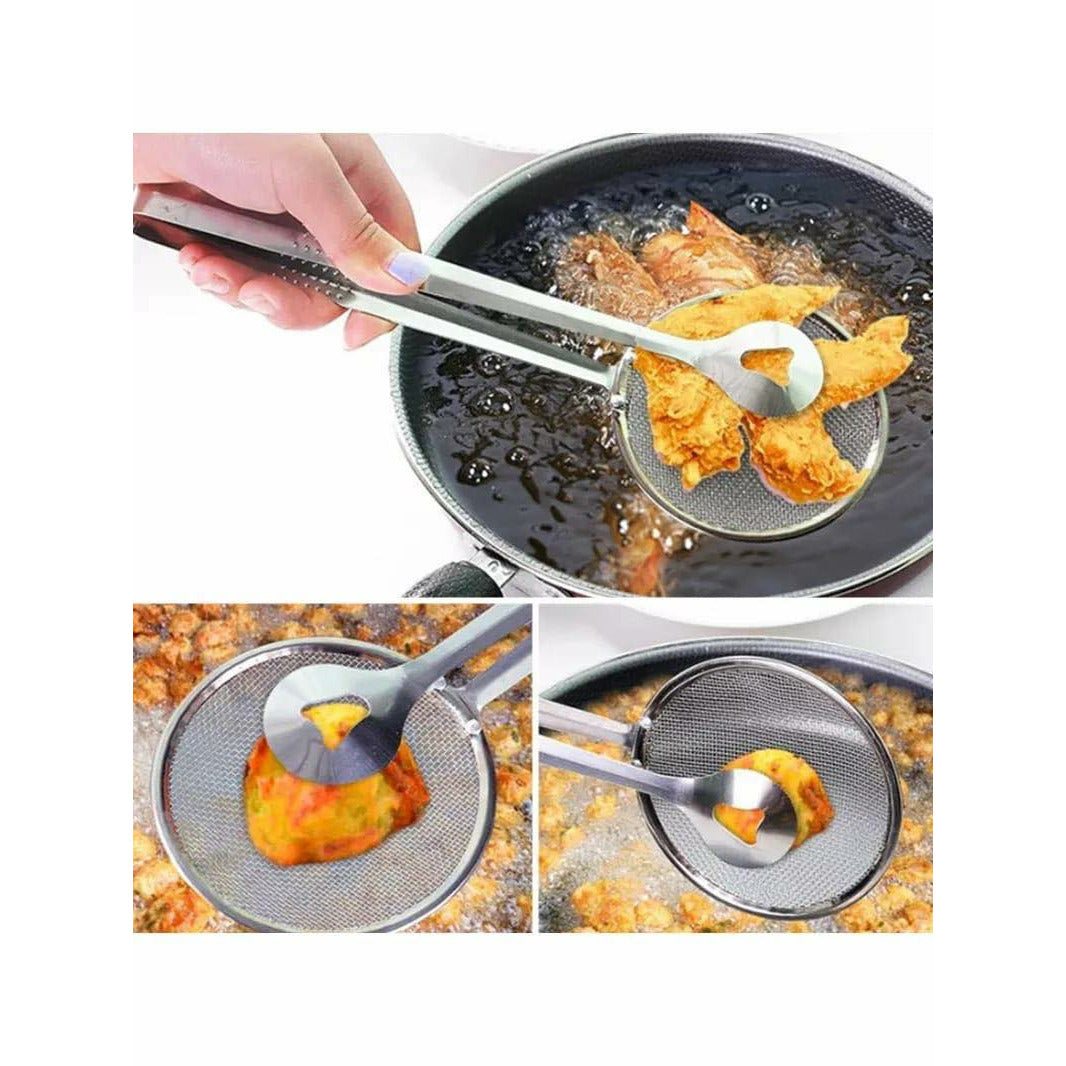 2 in 1 Frying Tong