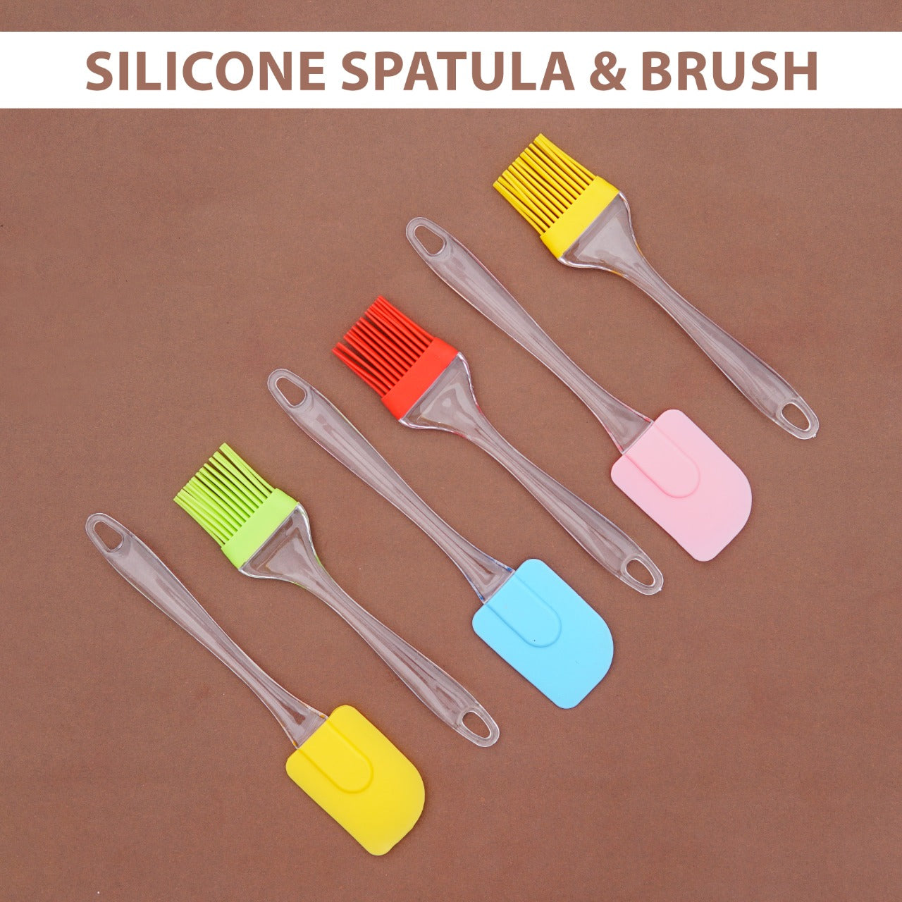 Silicone Baking Brush With Spatula