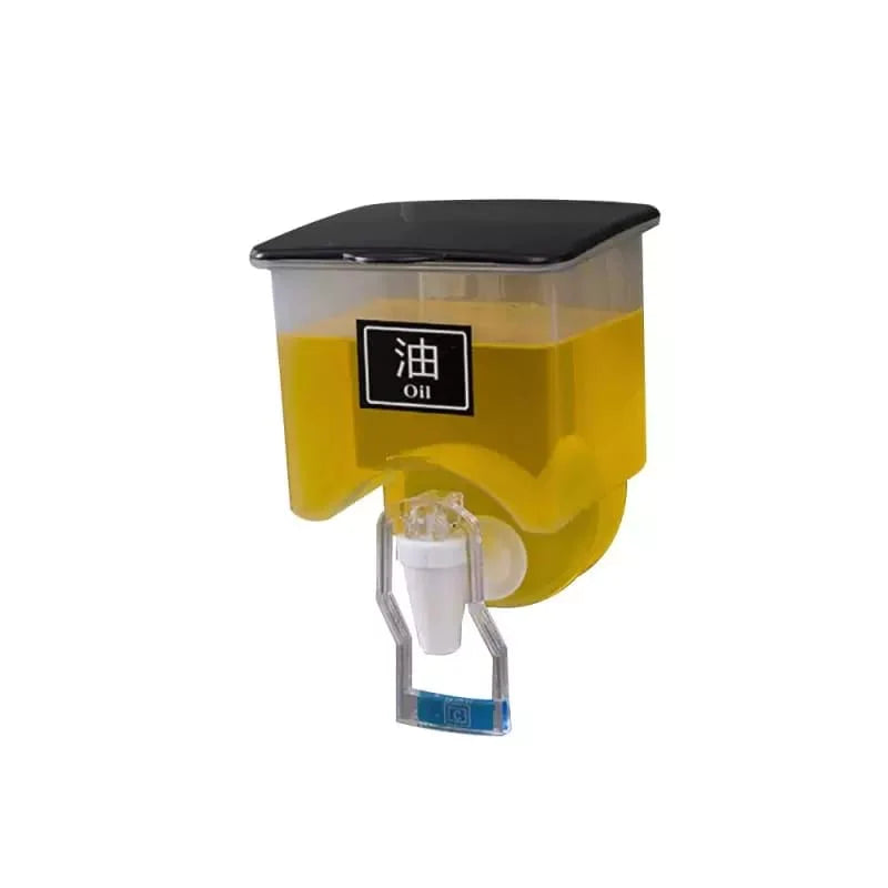 Wall Mounted Oil & Liquid Dispenser with Faucet - 500 ML