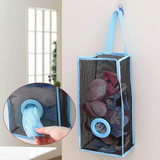 Hanging Shopper Holder & Shopper Basket