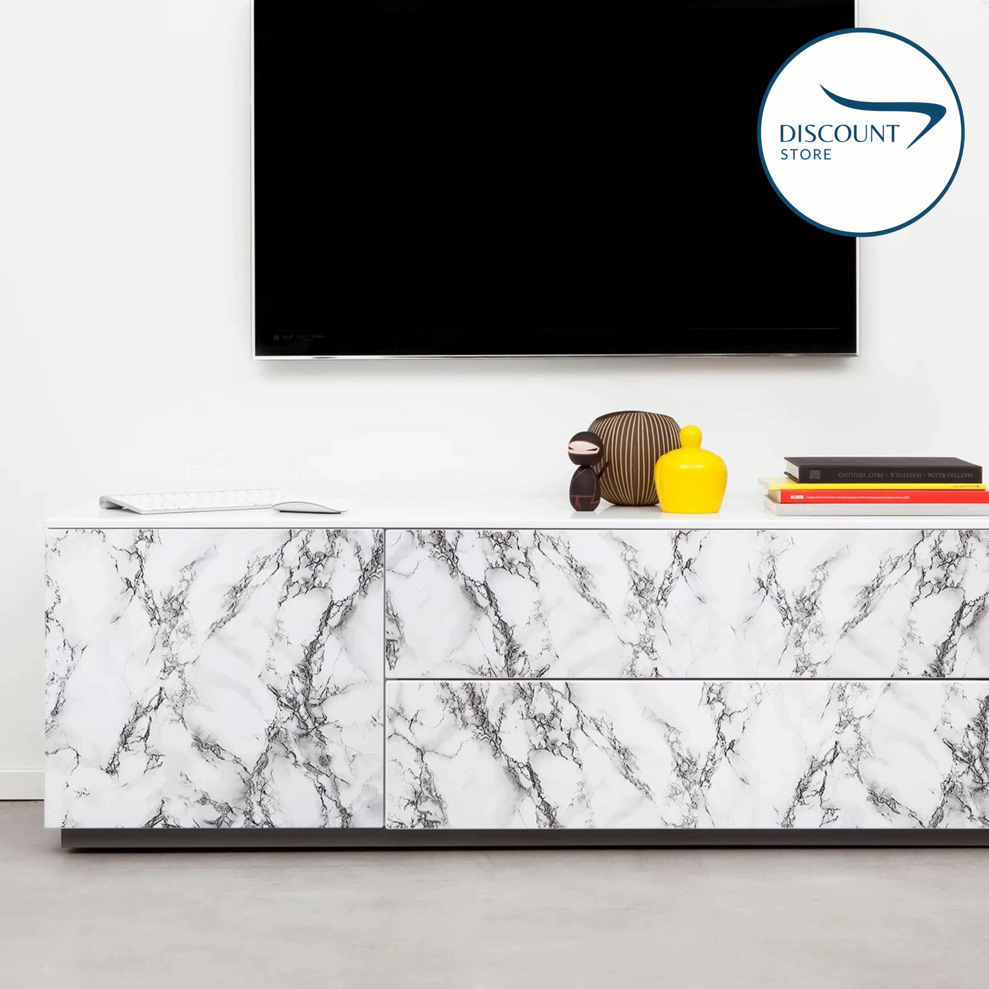 Self Adhesive Marble Wallpaper Sheet - (IMPORTED)