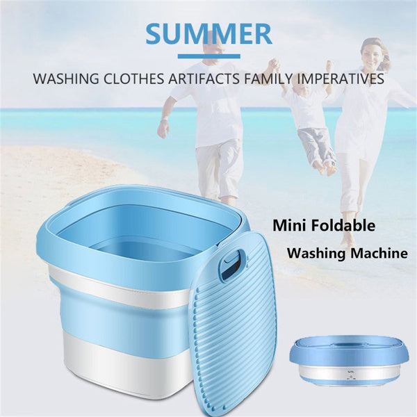 Mini Portable and Foldable Washing Machine