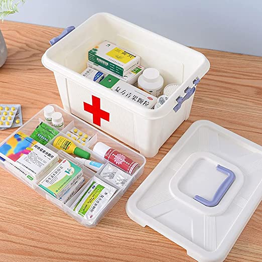 Medicine Box Medical First Aid Storage Box