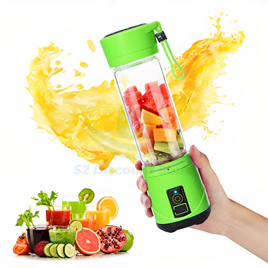 Portable 6 Blade Electric USB Rechargeable Blender