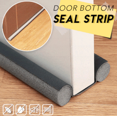 Door Bottom Seal Strip Dust Stopper - (BROWN COLOR)