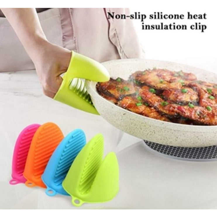 Heat Resistant Silicone Pot Holders Pair