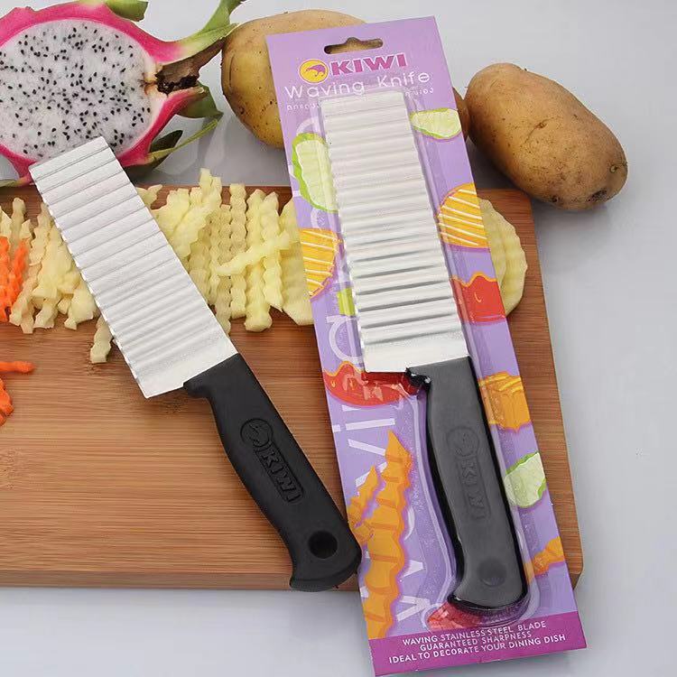 Crinkle Fries Cutter Knife