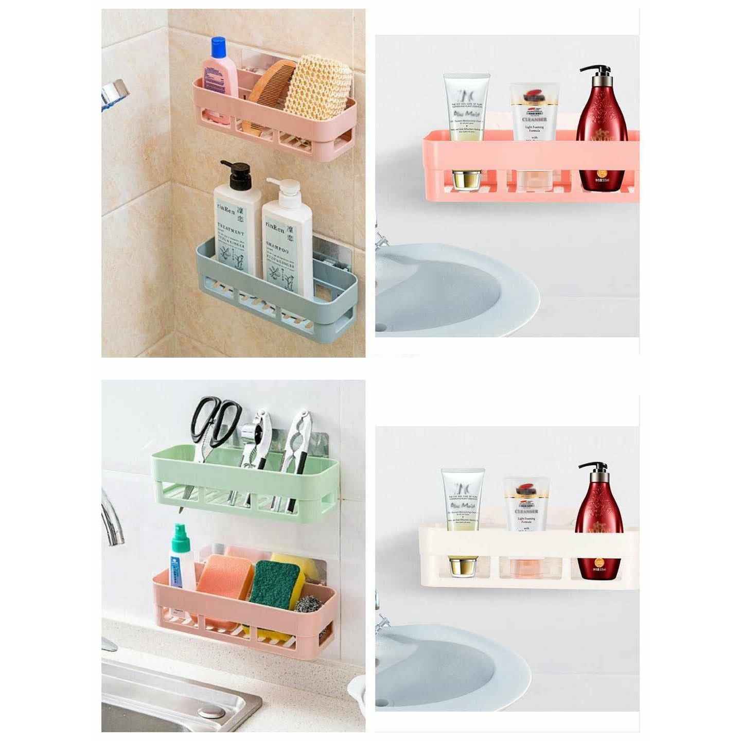 Multipurpose Bathroom Shelf Rack