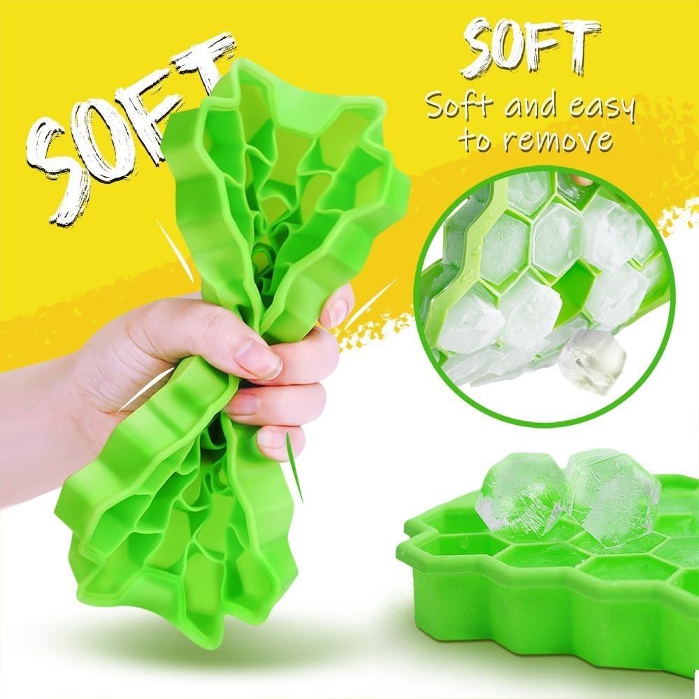 Honeycomb Silicone Ice Maker & Tray