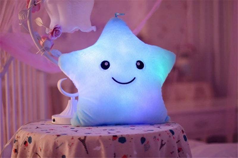 Glow Plush Star Pillow/Cushion For Kids