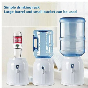 Manual Mini Table Top Water Bottle Dispenser with Faucet