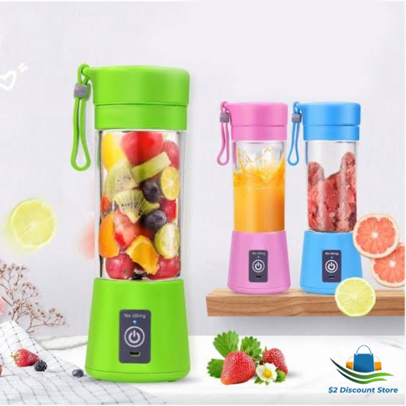 Portable 6 Blade Electric USB Rechargeable Blender