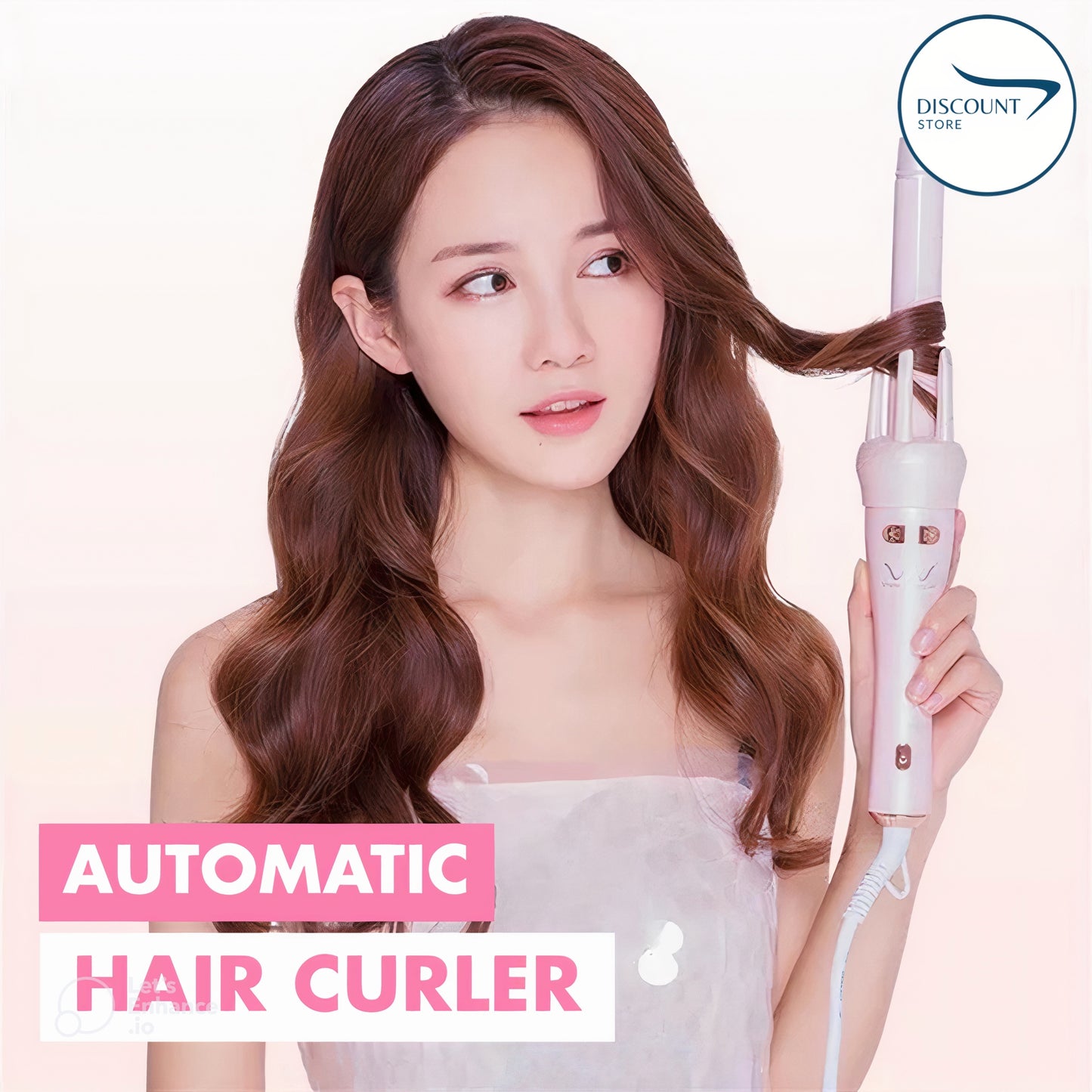 360° Rotational Automatic Hair Professional Curler - (FREE Delivery)