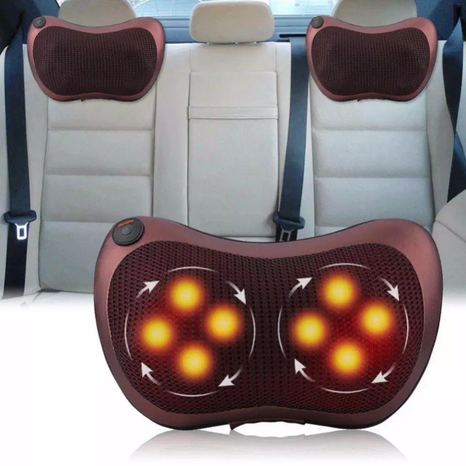 2 in 1 - Home and Car Massage Pillow