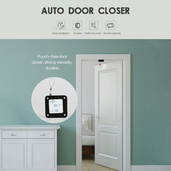 SALE - Punch-Free Automatic Door Closer | BUY 1 GET 1 FREE