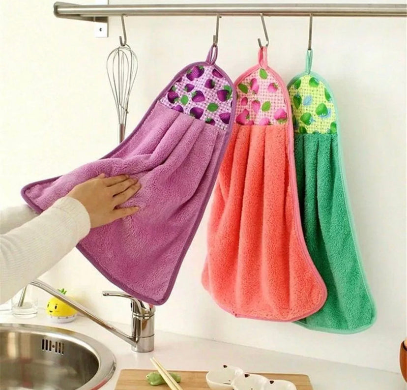 Pack of 2 Microfiber Kitchen Towels - NORMAL QUALITY