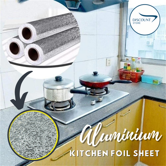 Self Adhesive Kitchen Aluminium Foil Sheet - (IMPORTED)
