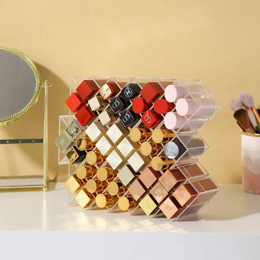 10 Lipsticks Acrylic Organiser Stand