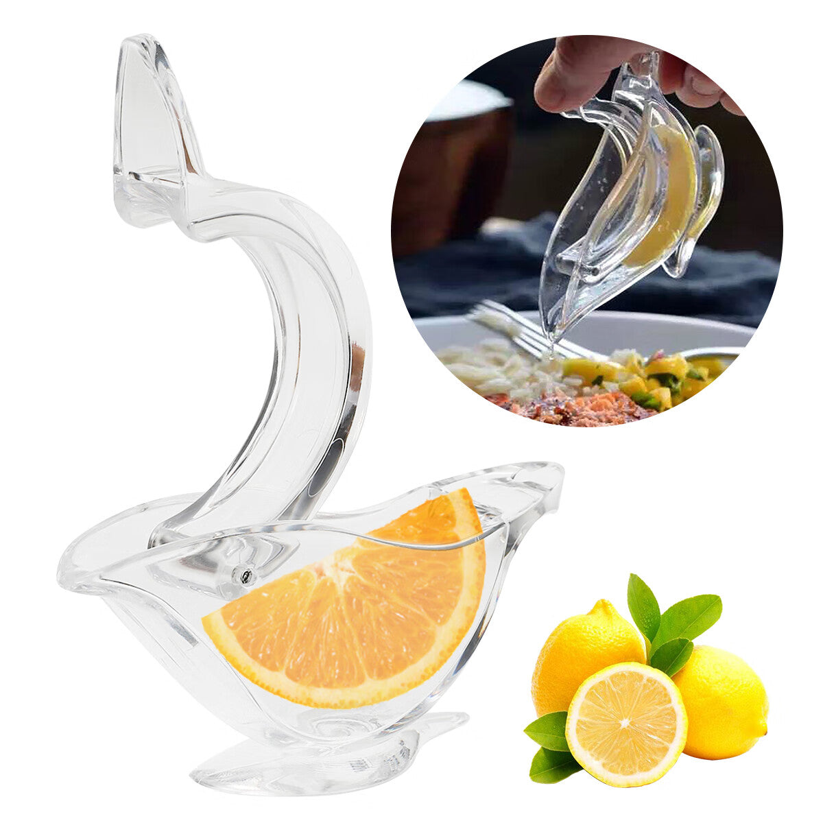 Acrylic Bird Shaped Lemon Squeezer and Juicer