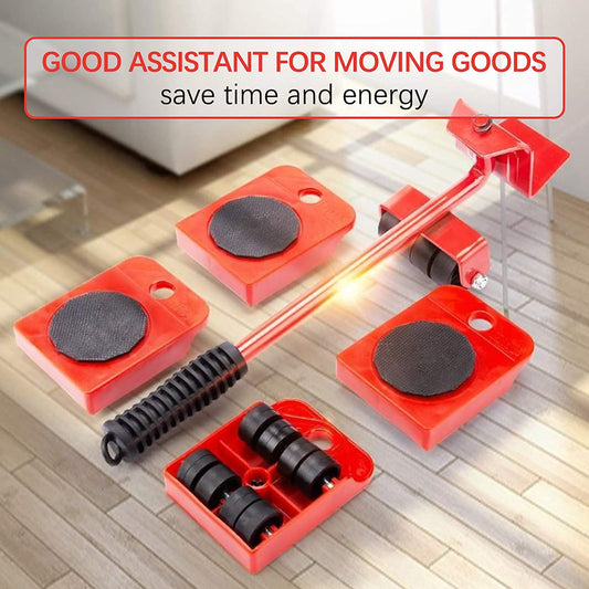 Set of 5 Furniture Lifter Moving Tool