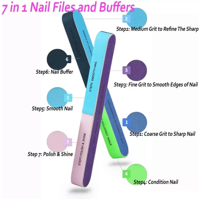 7 in 1 Nail Buffer Kit