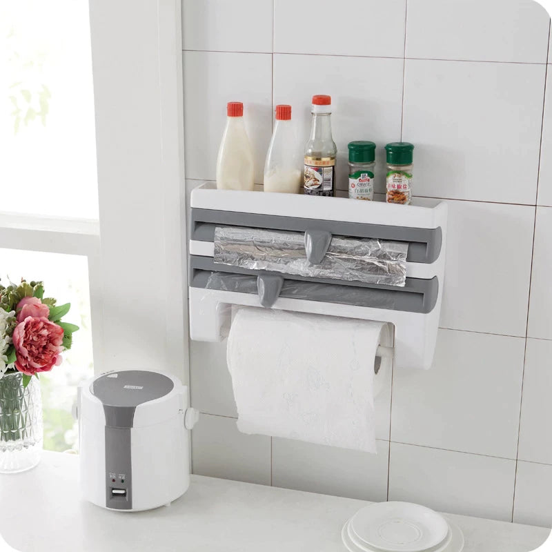 4-in-1 Wall Mount Paper Towel Dispenser