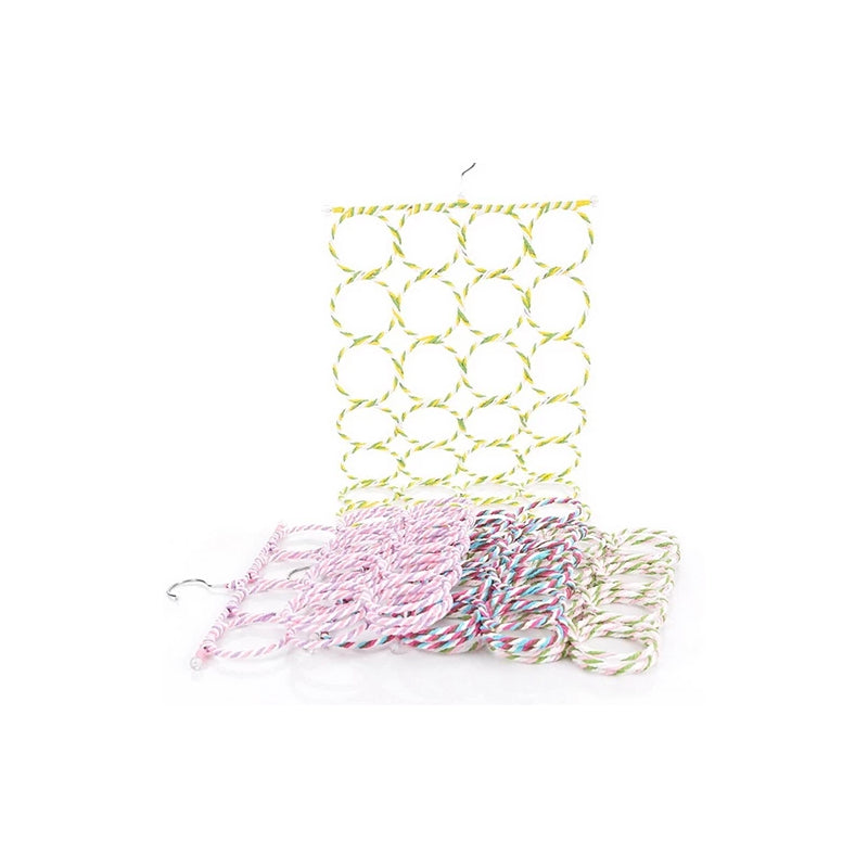 28-Hole Ring Scarf Hanger Organizer