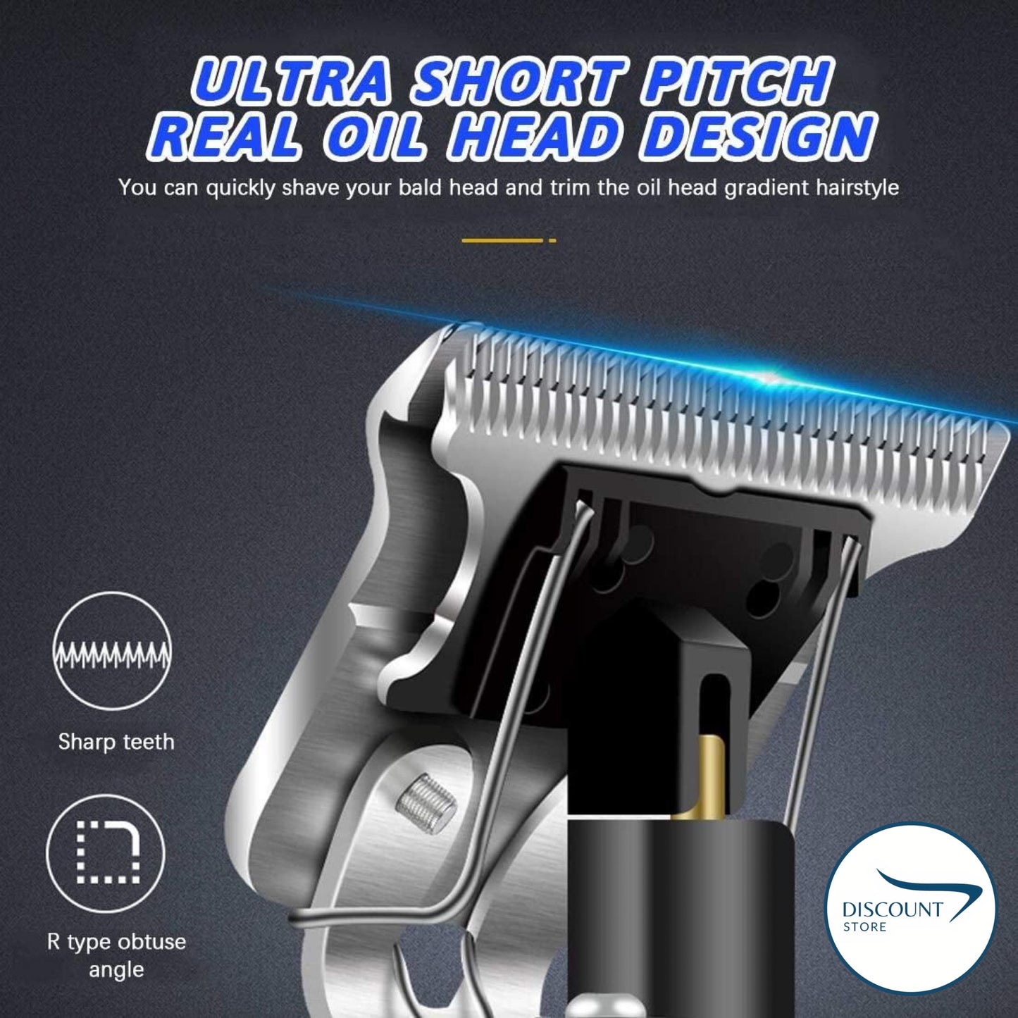 Professional Cordless Hair Trimmer - (FREE Delivery)