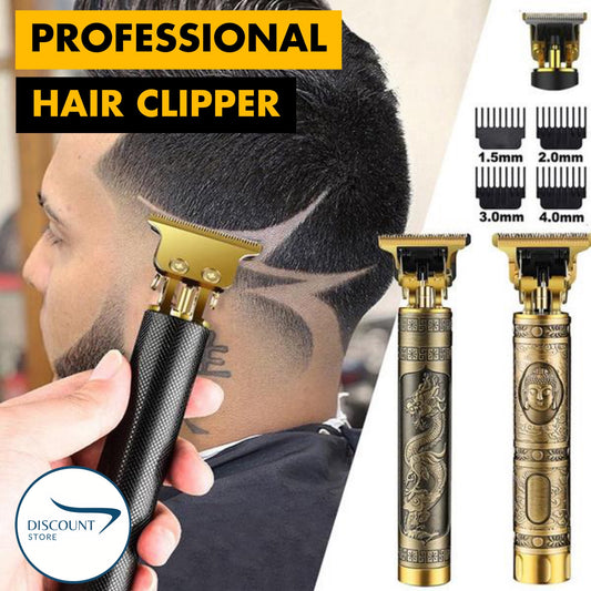 Professional Cordless Hair Trimmer - (FREE Delivery)