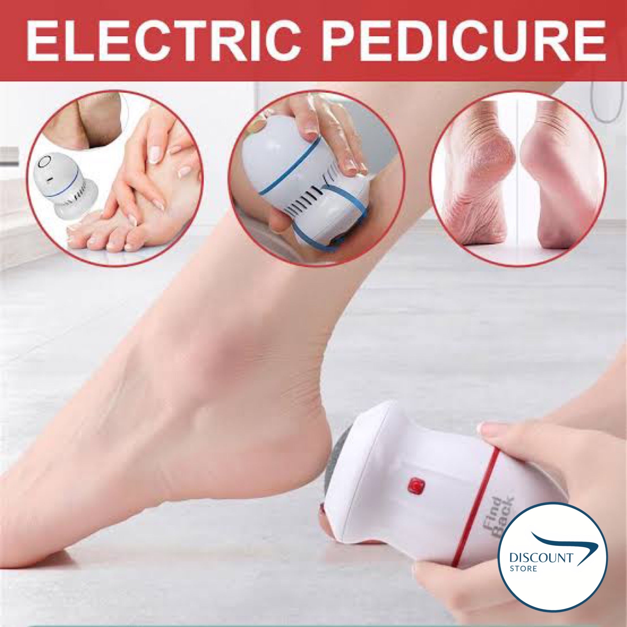 Foot Grinding Machine Electric Vacuum Foot Grinder - (IMPORTED) â DiscountStore