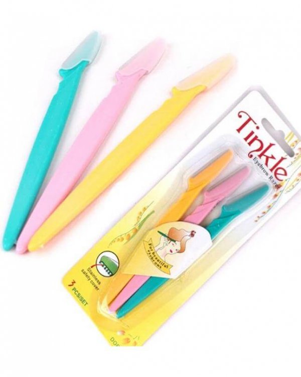 Twinkle Eyebrow Razor Pack of 4 For Eyebrow Face Hair Removal
