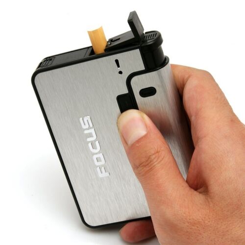 Focus Cigarette Case with Lighter